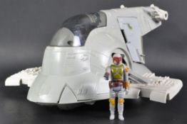 STAR WARS - ORIGINAL VINTAGE BOBA FETT SLAVE I SHIP & ACTION FIGURE