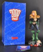 2000AD JUDGE DREDD - ROBERT HARROP - LARGE SCALE RESIN STATUE