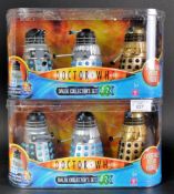 DOCTOR WHO - CHARACTER OPTIONS - DALEK COLLECTOR'S SET #2 FIGURES