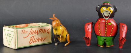 TWO VINTAGE TINPLATE / CLOCKWORK TOYS