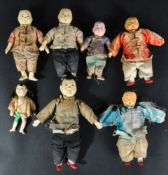 COLLECTION OF ASSORTED VINTAGE ORIENTAL DOLLS