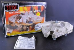 STAR WARS - ORIGINAL VINTAGE PALITOY MILLENNIUM FALCON VEHICLE - 100% COMPLETE