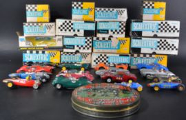 LARGE COLLECTION OF VINTAGE SCALEXTRIC SLOT RACING CARS