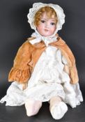 EARLY 20TH CENTURY GERMAN ARMAND MARSEILLE BISQUE HEADED DOLL
