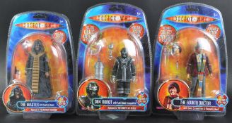 DOCTOR WHO - CHARACTER OPTIONS - COLLECTION OF 4TH DOCTOR FIGURES