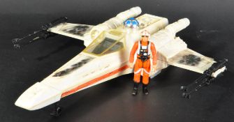 STAR WARS - ORIGINAL X-WING VEHICLE WITH LUKE SKYWALKER FIGURE