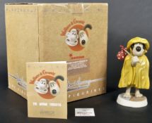 WALLACE & GROMIT - ROBERT HARROP - LIMITED EDITION FIGURINE