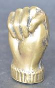 VINTAGE BRASS FIST VESTA CASE