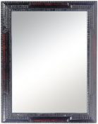 19TH CENTURY DUTCH RIPPLE FRAME WALL MIRROR