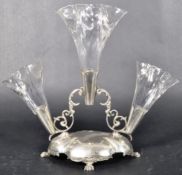 EARLY 20TH CENTURY WALTER & HALL SILVER PLATED EPERGNE