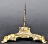 15TH CENTURY MEDIEVAL BRONZE WORKED PRITCHETT