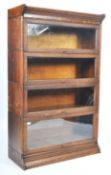 GLOBE WERNICKE - EARLY 20TH CENTURY OAK STACKING BOOKCASE