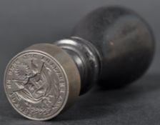 PERUVIAN EMBASSY LONDON WAX SEAL