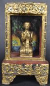 19TH CENTURY CHINESE CARVED BUDDHIST SHRINE