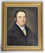 19TH CENTURY OIL ON CANVAS PORTRAIT PAINTING