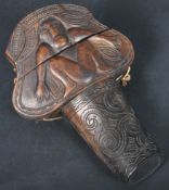 19TH CENTURY TORAJA SULAWESI CARVED MEDICINE BOX