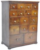 19TH CENTURY APOTHECARY MEDICINE CHEMIST CABINET
