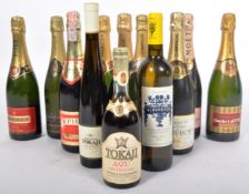 SELECTION OF ASSORTED BOTTLED WINE & CHAMPAGNE
