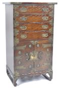 20TH CENTURY KOREAN ELM UPRIGHT CHEST OF DRAWERS