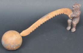19TH CENTURY BLACK FOREST BEAR BALANCE TOY