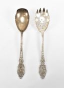 ANTIQUE MAPPIN & WEBB SILVER HALLMARKED SERVING SET