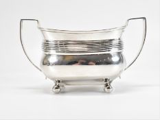 GEORGIAN SILVER HALLMARKED SUCRIER