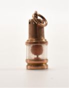 9CT GOLD DAVY LAMP CHARM