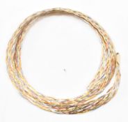 VINTAGE GOLD TRI TONE NECKLACE CHAIN