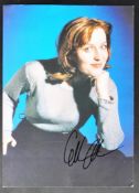 GILLIAN ANDERSON - THE X FILES - AUTOGRAPHED 8X12
