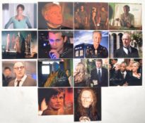 DOCTOR WHO - COLLECTION OF AUTOGRAPHED 8X10