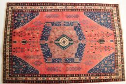 PERSIAN ISLAMIC HAND MADE WOOL AFSHAR RUG