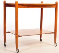 RETRO VINTAGE MID 20TH CENTURY TEAK WOOD TROLLEY