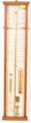 VINTAGE ADMIRAL FITZROYS MERCURY OAK CASE BAROMETER