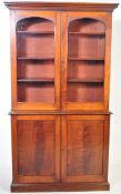 VICTORIAN 19TH CENTURY MAHOGANY LIBRARY BOOKCASE