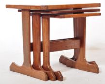 RETRO VINTAGE MID 20TH CENTURY NEST OF TILE TOP TABLES