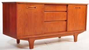 JENTIQUE FURNITURE - MID CENTURY TEAK WOOD CREDENZA
