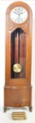 1930'S HAC MAHOGANY CASED LONGCASE CHIMING CLOCK