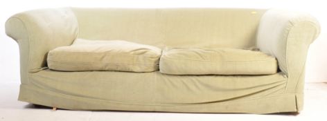 TERENCE CONRAN MID CENTURY GREEN CHESTERFIELD SOFA