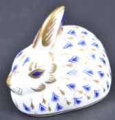 20TH CENTURY ROYAL CROWN DERBY PAPERWEIGHT