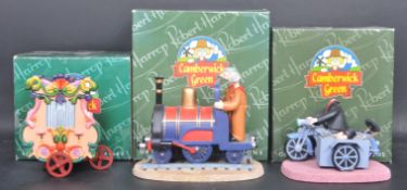 CAMBERWICK GREEN – ROBERT HARROP – X3 FIGURINES / STATUES