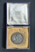 SILVER QUEEN VICTORIA 1937 DIAMOND ANNIVERSARY MEDAL