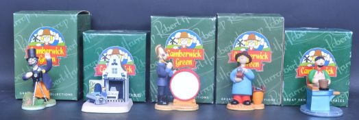 CAMBERWICK GREEN – ROBERT HARROP – X5 FIGURINES / STATUES