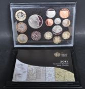 ROYAL MINT UNITED KINGDOM 2011 DELUX COIN SET