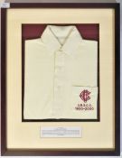 BRISTOL CRICKET CLUB FRAMED SHIRT - UNIVERSITY OF BRISTOL