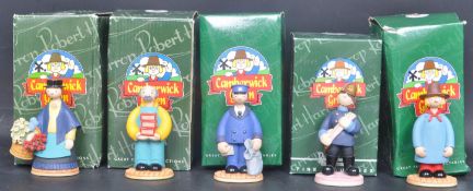 CAMBERWICK GREEN – ROBERT HARROP – X5 FIGURINES / STATUES