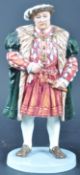 20TH CENTURY ROYAL DOULTON HENRY VIII CERAMIC FIGURINE