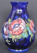 20TH CENTURY MOORCROFT ANEMONE PATTERN VASE