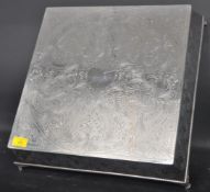LARGE VINTAGE SILVER PLATED WEDDING CAKE STAND