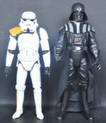 PAIR OF STAR WARS DARTH VADER & STROM TROPPER FIGURE TOYS