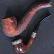 JOSEPH B BROWN SILVER HALLMARKED SMOKING PIPE